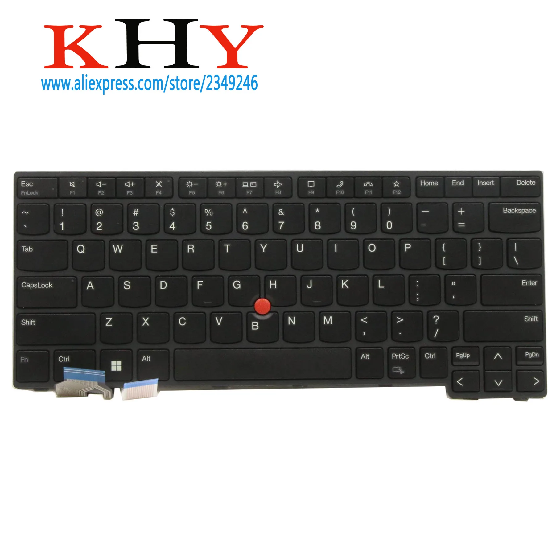 Tastiera Originale Lenovo ThinkPad Per T14 Gen 3, P14s - Layout US International, 5N21D68259