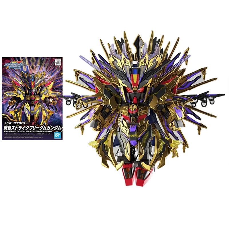 Kit Modello Originale Originale Anime Figure Sd Sdw Heroes Kyuki Strike Freedom Gundam Qiongqi Strike Action Figures Regali Per Bambini