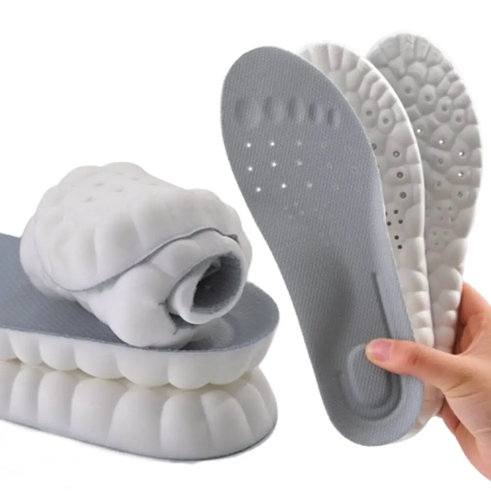 

High Elasticity Orthopedic Sports Insole Wear-resistant Comfortable Shoe Pad Breathable Soft Latex Insole Unisex