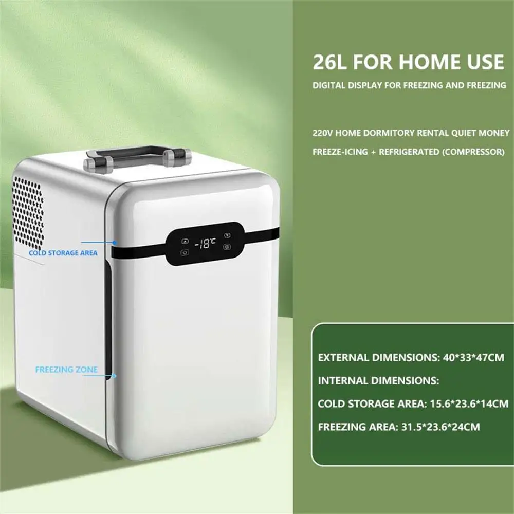 26L Mini Refrigerator Small Frigo Portatile Household Dormitory  Refrigerated Frozen Geladeira Nevera Oficina - AliExpress