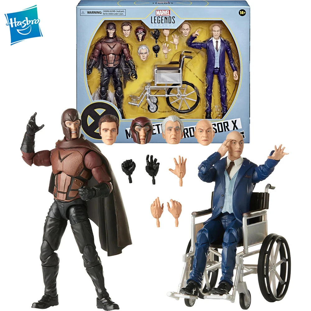 

[В наличии] Hasbro серия легенд Marvel магнито и профессор X 6-дюймовая экшн-фигурка Коллекционная модель игрушка подарок E9290