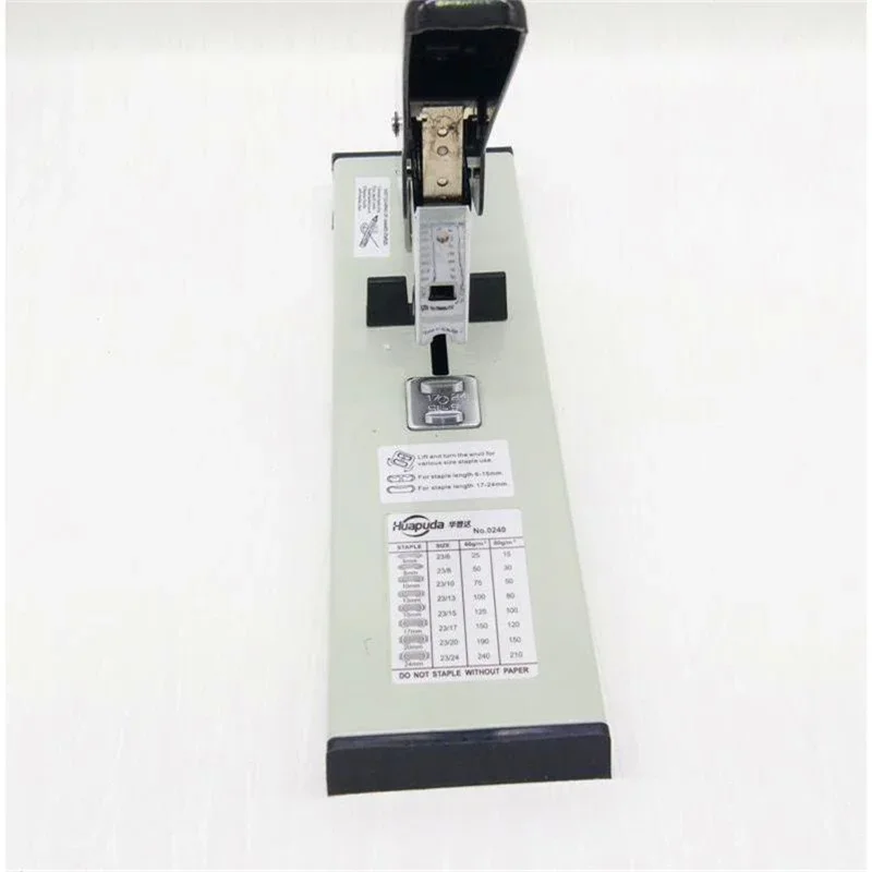 Large Capacity Paper Binding Stapler Heavy Duty Stapler Bookbinding Stapling Staples Hand Operated