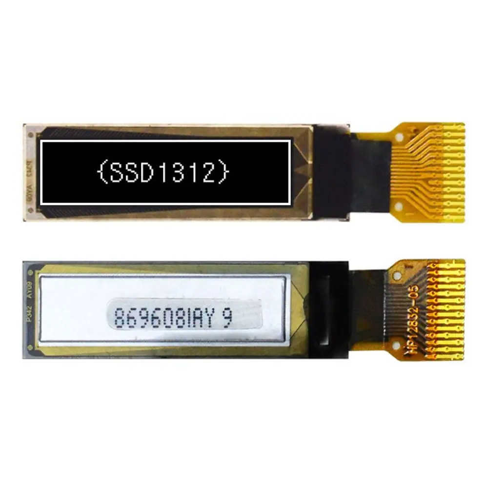 Led Display Module 0.87 inch OLED Screen White light 14PIN OLED Screen Board IIC drive display SSD1312 LCD
