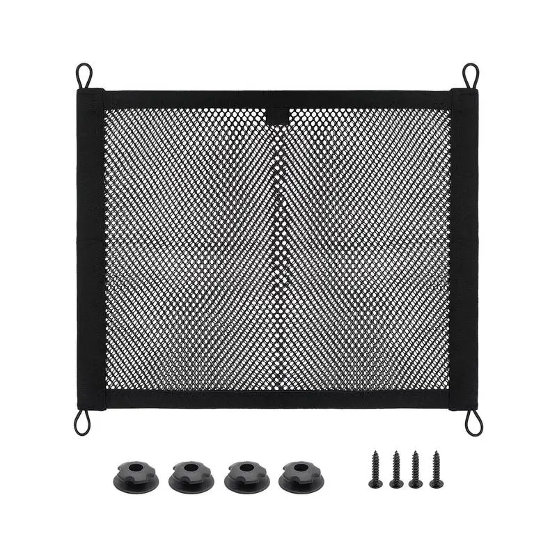 

Car Seat Elastic String Net Mesh Storage Bag Double Layer Mesh Net Auto Organizer Seat Back Bag Back Rear Storage Net