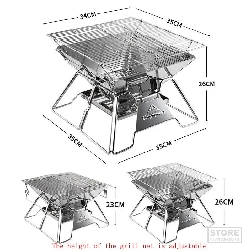 CAMPINGMOON ޴ ķ ȭ, ̽    ׸, ޴  MT-2 , η ƿ, 34x35cm