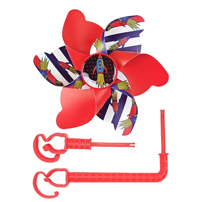 

Pinwheels для велосипеда уникальный рисунок детский велосипед Скутер ветряная мельница велосипедный аксессуар для большинства велосипедов трехколесный велосипед руль скутера