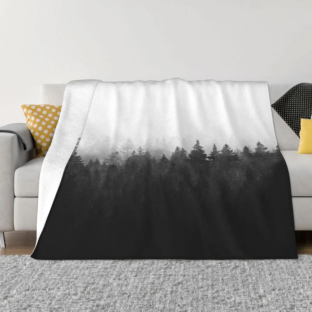 

A Wilderness Somewhere Throw Blanket Decorative Sofa Blanket Luxury Throw Blanket Bed Fashionable Blanket Bed linens