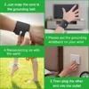 Grounding Strap, Grounding Wristband Protection for Men and Women, Grounding therapy wrist support brace, Grounding Conductive 5