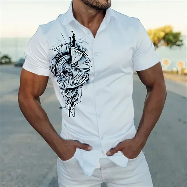 

Spring And Summer Cool And Casual Men's T-Shirts, Sports And Leisure T-Shirts, 3 Printed Text Patterns, The Latest Top