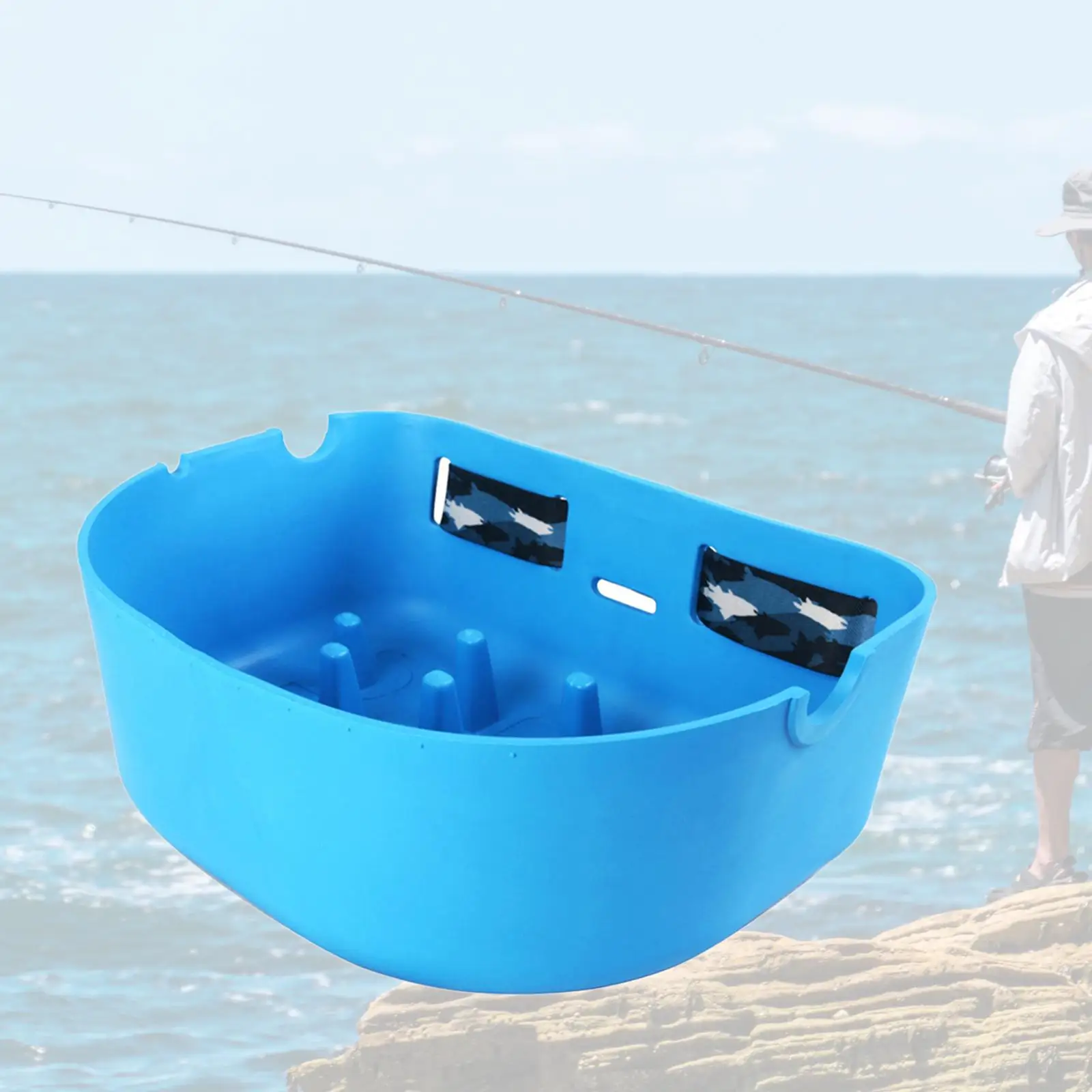 Multifunctional Fly Fishing Stripping Basket Easy-Empty Fishing Line