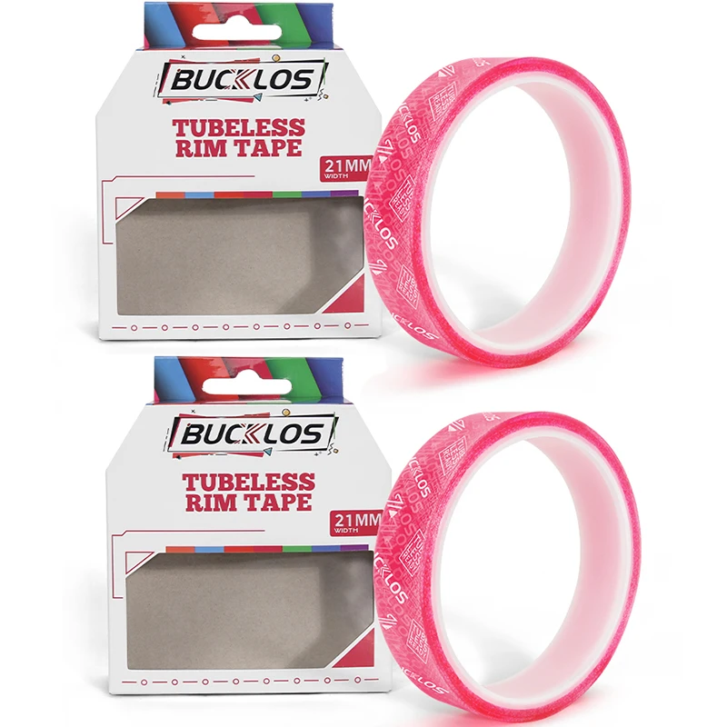 BUCKLOS Durable Tubeless Rim Tape - Wear-Resistant Airtight Adhesive