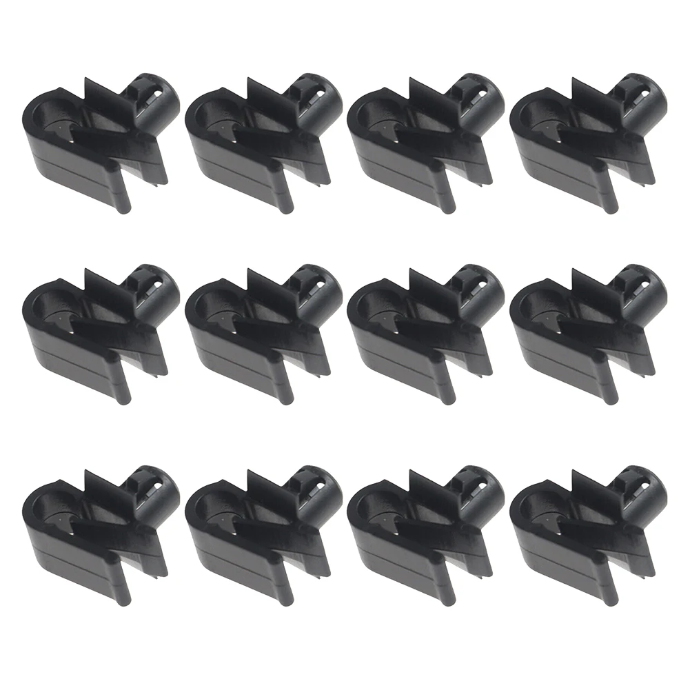 Clip Di Fissaggio Per Griglia Paraurti Mercedes AMG, 10 Pezzi, Riferimento A0029885181, Per Fori Da 7 Mm, In Nylon Nero