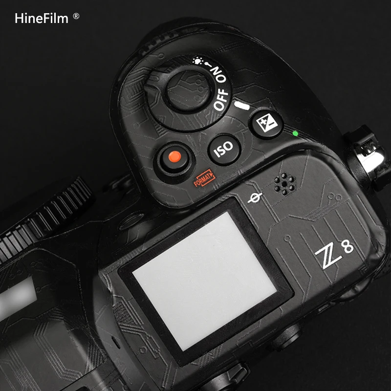 Hinefilm Skin für Nikon Z8 Kamera Aufkleber Premium-Schutzfolie für Nikon Z 8 Kamera Skin-Schutz NikonZ8 Wrap Cover Film – Detail 9