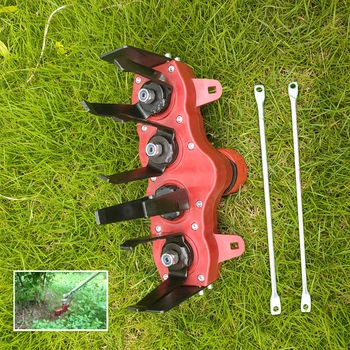 Grass Trimmer Steel Wire Wheel Garden Brush Lawn Mower Cutter Blade Garden Head Brush Garden Yard Grass Cutter Tools