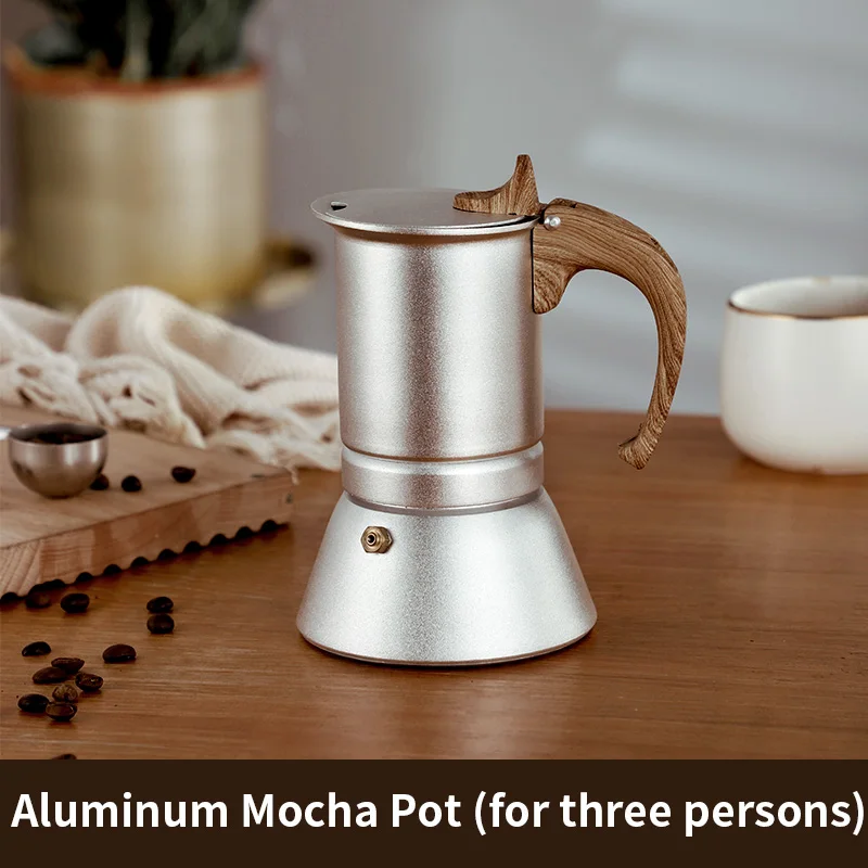 Stovetop Espresso Maker Moka Pot Manual Cuban Coffee Percolator Machine  Aluminum Espresso Greca Coffee Maker Brewer Percolator - AliExpress