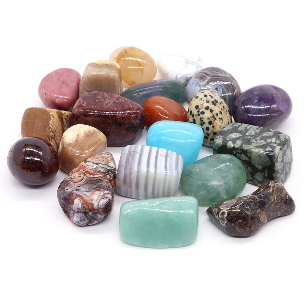 thumbnail image 1 of Venta al por mayor de lotes de piedras pulidas irregulares naturales, grava, cristales minerales curativos, piedras preciosas, muestras de tanque, decoración del hogar, regalo, 1 of 5