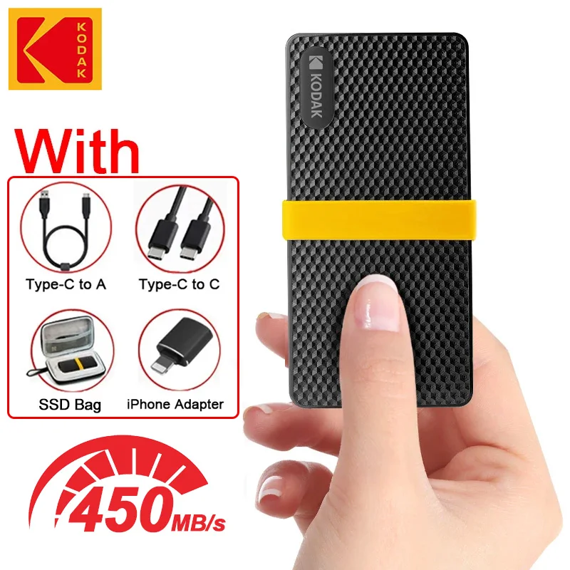 2024 New KODAK External SSD 256GB 512GB 1TB 2TB Hard Drive 2024 New KODAK External SSD 256GB 512GB 1TB 2TB Hard Drive