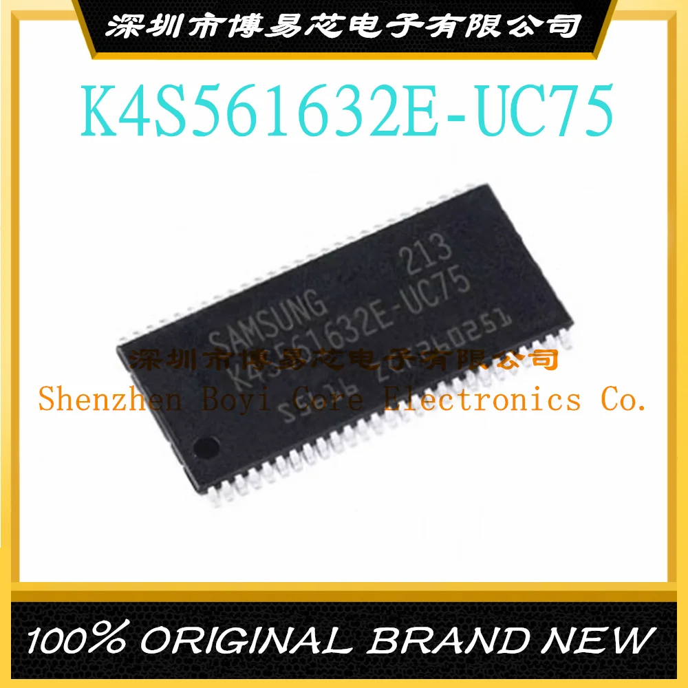 

K4S561632E-UC75 TSSOP54 original genuine patch 256Mb memory chip SDRAM