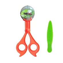 

Plastic Nature Exploration Toy Kit for Kids Plant Insect Study Tool - Plastic Scissor Clamp & Tweezers