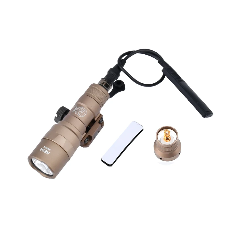 WADSN Airsoft Weapon Light Surefir M300 M300B Mini Scout Light Rifle AR15 HK416 M4 Hunting Metal LED Flashlight Lanterna Torch