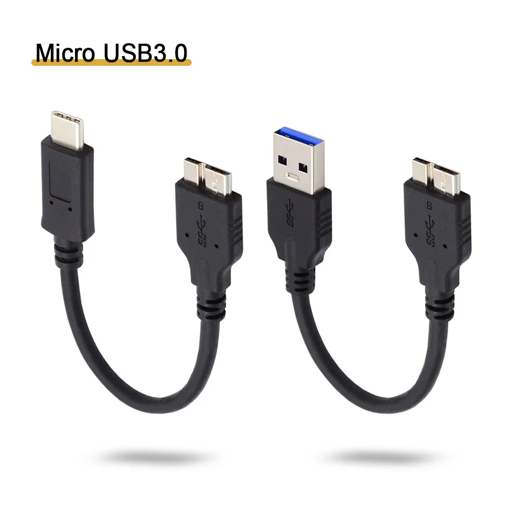 

USB 3.0 Type-C к Micro USB 3,0 Macbook, съемный кабель-адаптер для зарядки и передачи данных на жесткий диск Micro-B для Western Digital WD