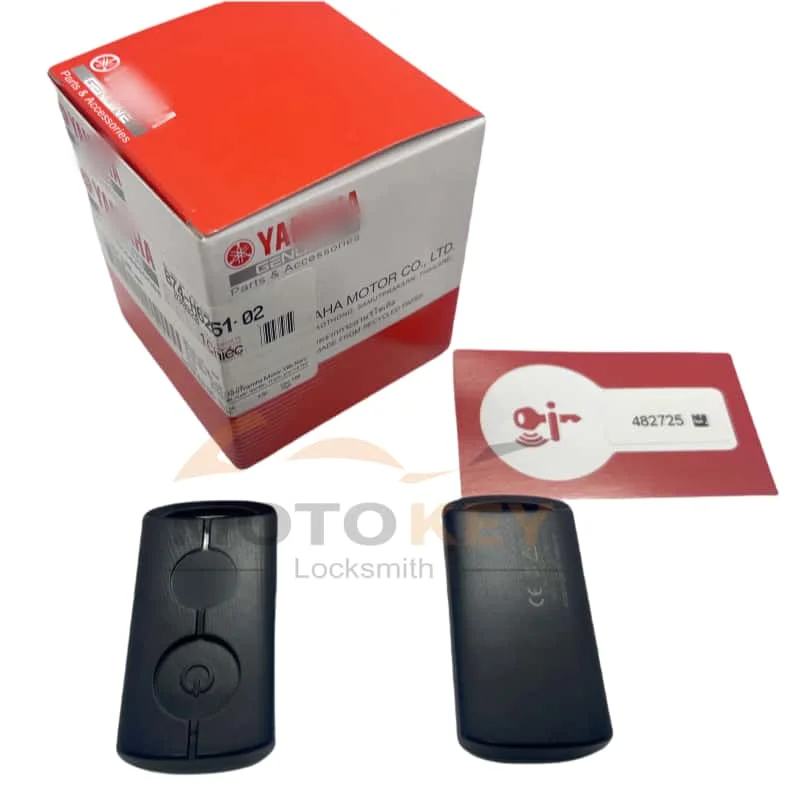 Motorcycle Keys Motorcycle Key Accessories For Yamaha NMAX155 NVX155 aerox155 XMAX300 motorcycle original factory induction remote key keyless start 433MHz 315MHz