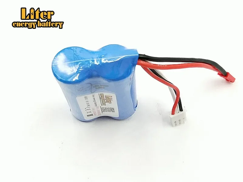 Batterie Lipo 1300mAh 18500 7.4V pour Hélicoptère RC