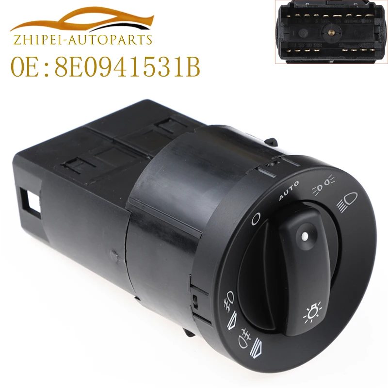 

8E0941531B автомобильный переключатель противотуманных фар для Audi A4 8E B6 B7 2002 2003 2004 2005