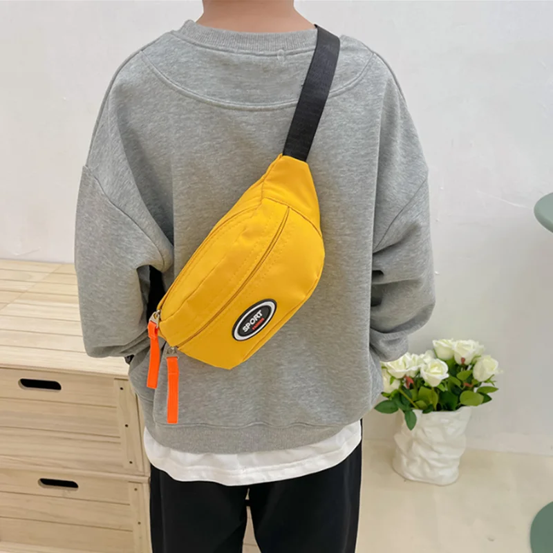 Cute Children Waist Bag High Quality Canvas Belt Bags Designer Crossbody Chest Bag Female Solid Fanny Pack Hip Purse Sedb42ea55f4b48daa643c8fd7c8ed4ccD