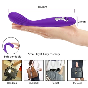 10 Modes G spot Vibrators for Women Clitoris Dildo Vagina Masturbator Adult Sex Toys for Women Adults 18 USB Charging 5