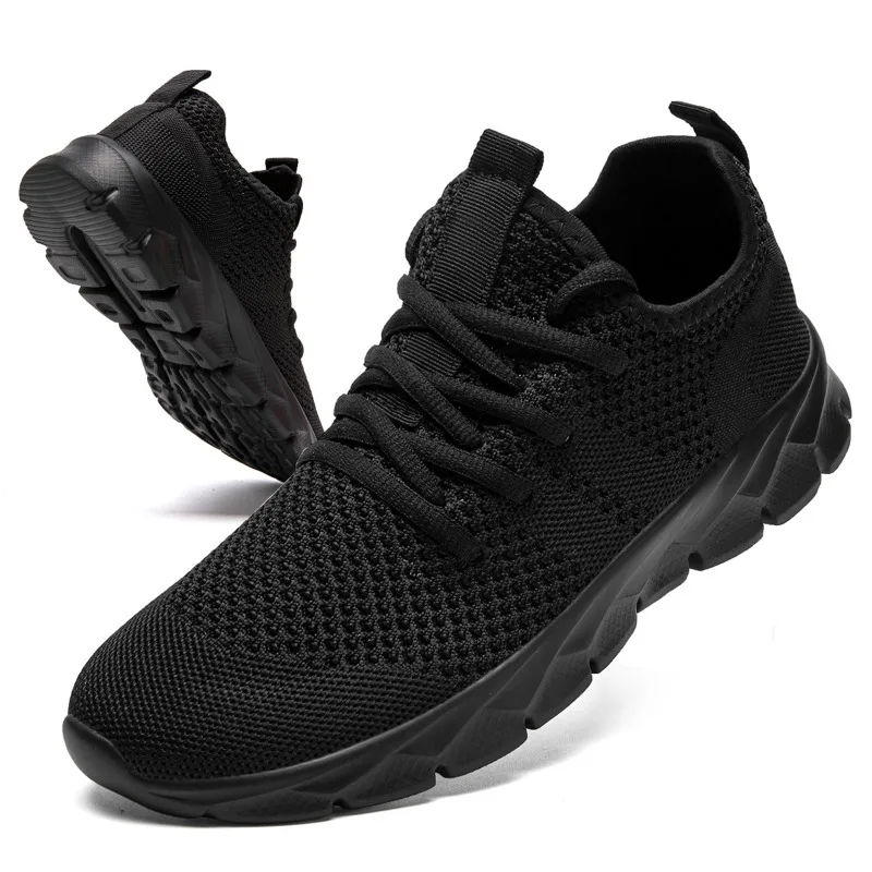 Fujeak Lightweight Casual Men's Shoes Anti-slip Comfort Breathable Sneakers Outdoor Running Shoe for Men Push Size Mesh Footwear 2