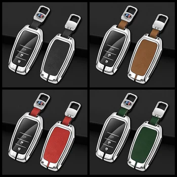 Custodia per chiave a distanza per auto in lega di zinco Shell per Toyota RAV4 Corolla Hilux Fortuner Land Cruiser 200 Camry Sienna Previa Protector - Custodia per chiave a distanza per auto in lega di zinco Shell per Toyota RAV4