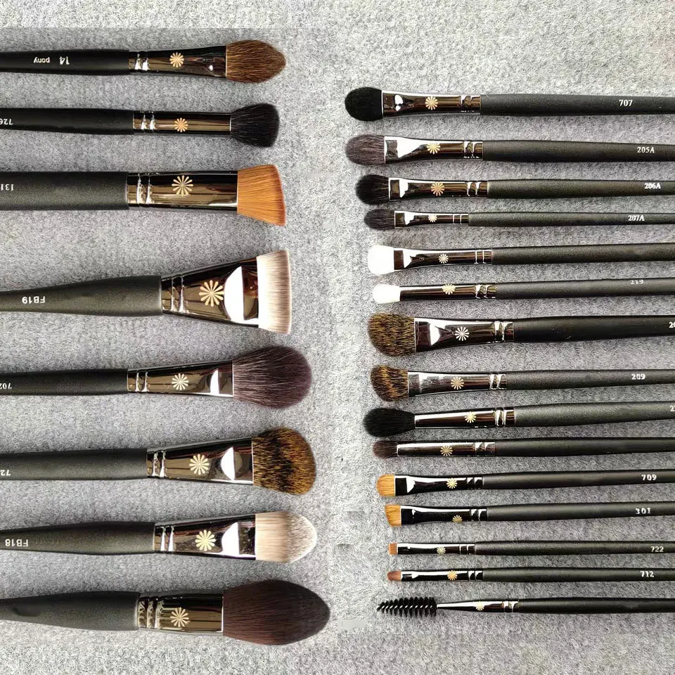 23pcssetAnimalHairMakeupBrushesSetFoundationPowderContourMake