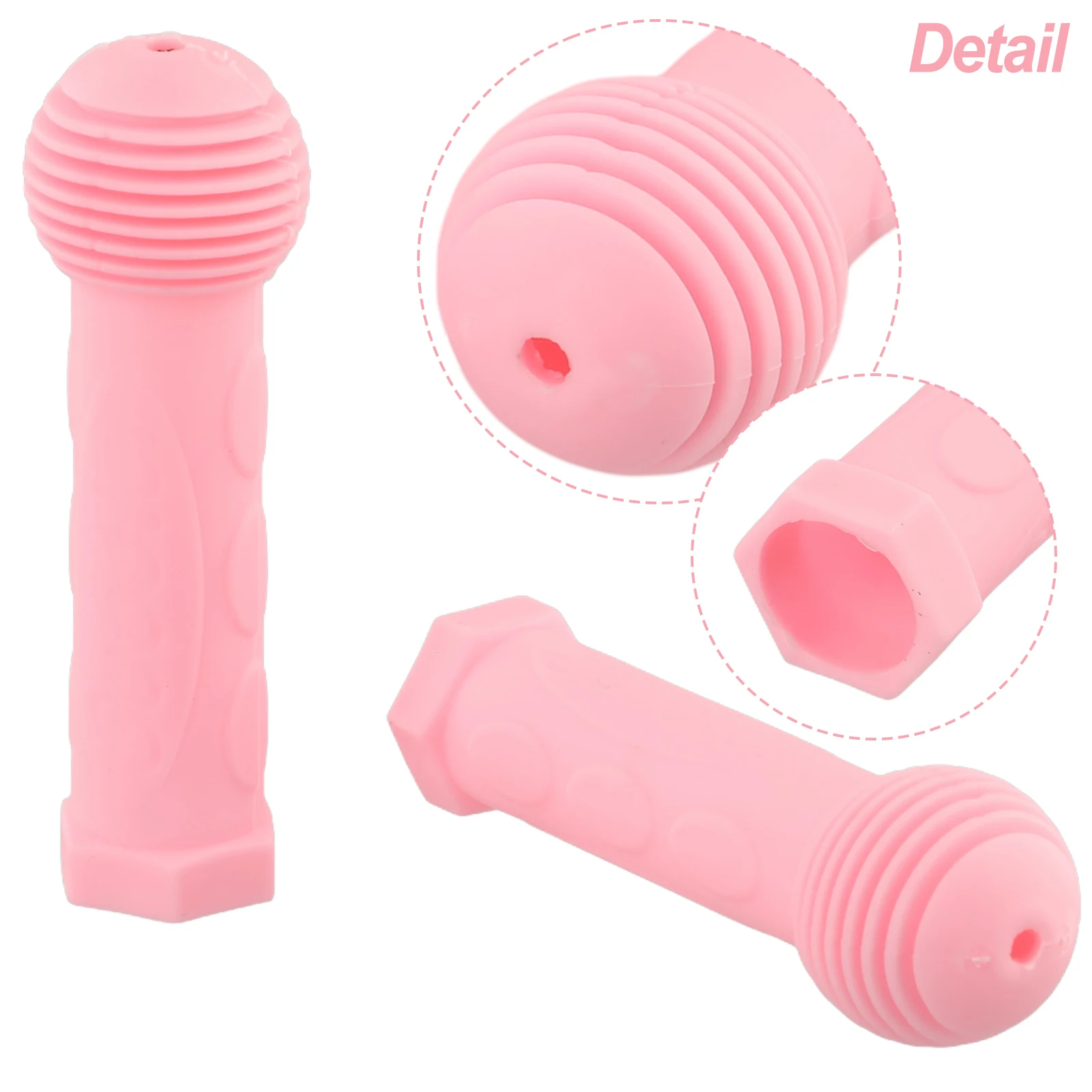 Description Picture 3 of item1 Pair Rubber Grip Bike Bicycle Handle Bar Grips Cover Anti-slip Tricycle Skateboard Scooter Handlebar For Kids Children Cycling