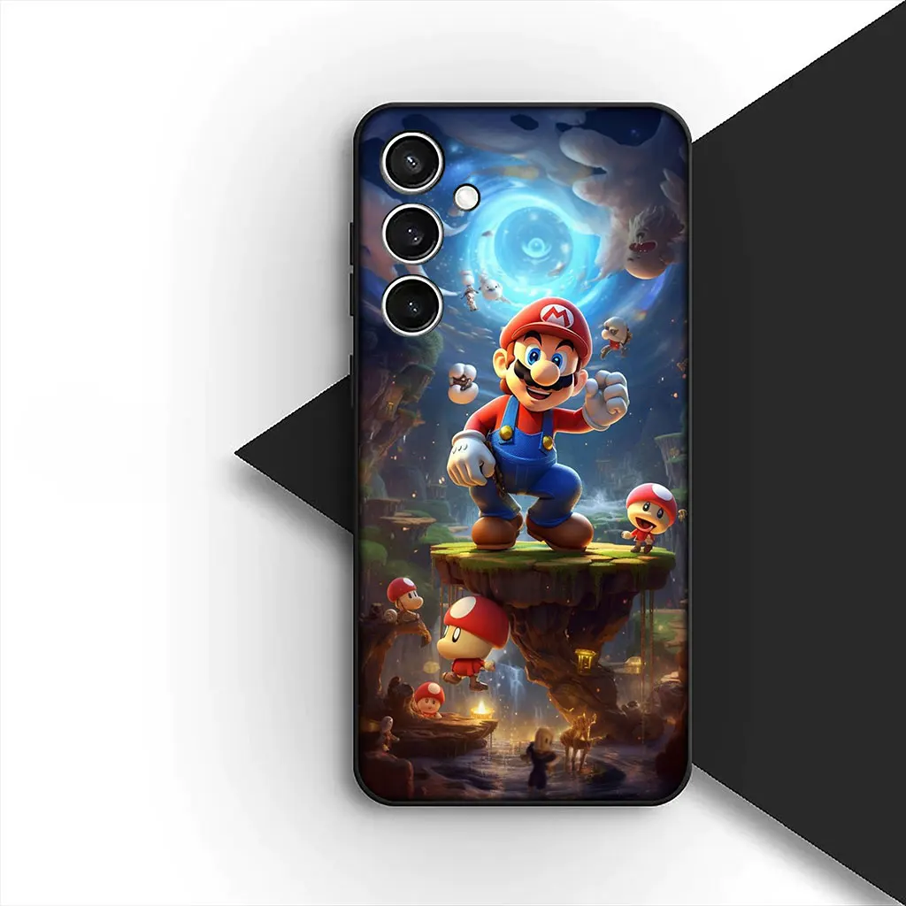Premium Soft Phone Case with Game-Inspired Design - M-Marios-Wallpaper Edition