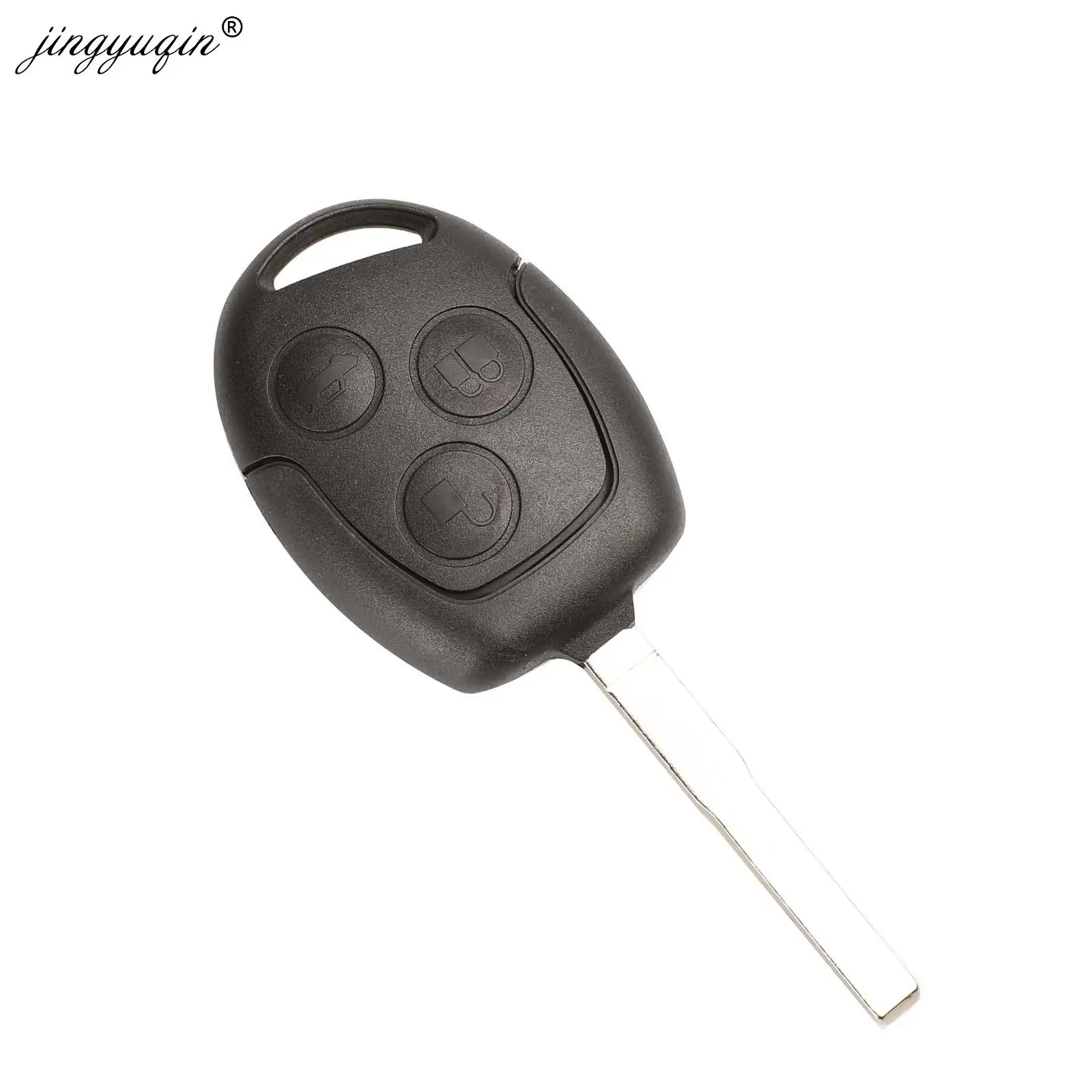 EMSea 2 Telecomandi Chiave Auto A 3 Pulsanti 433 MHz, Compatibile Ford Transit MK6 2000-2006 E Connect Van 2002-2007 Maverick - 2