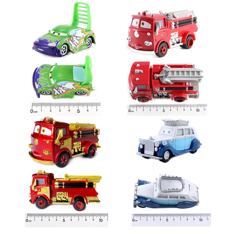 racing car toy Disney Pixar Cars 1:55 Diecast Metal Alloy Model Lightning McQueen Jackson Storm Mater Vehicle Toys For Children's Birthday Gift die cast toy cars