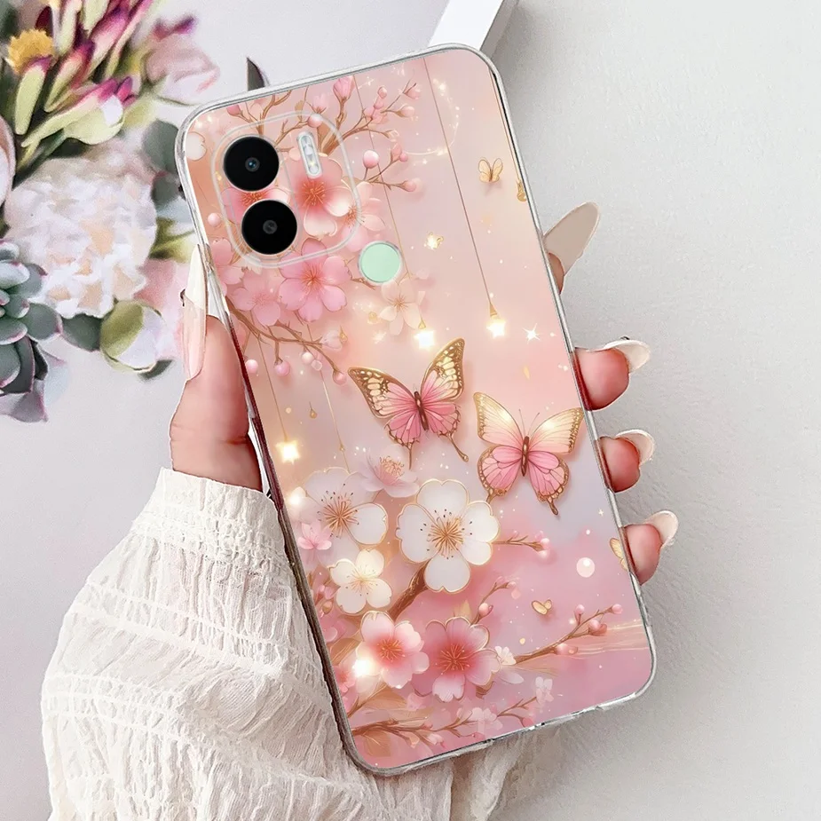 Cute Cat Painted Soft Slim Phone Case Cover - Bumper Protection