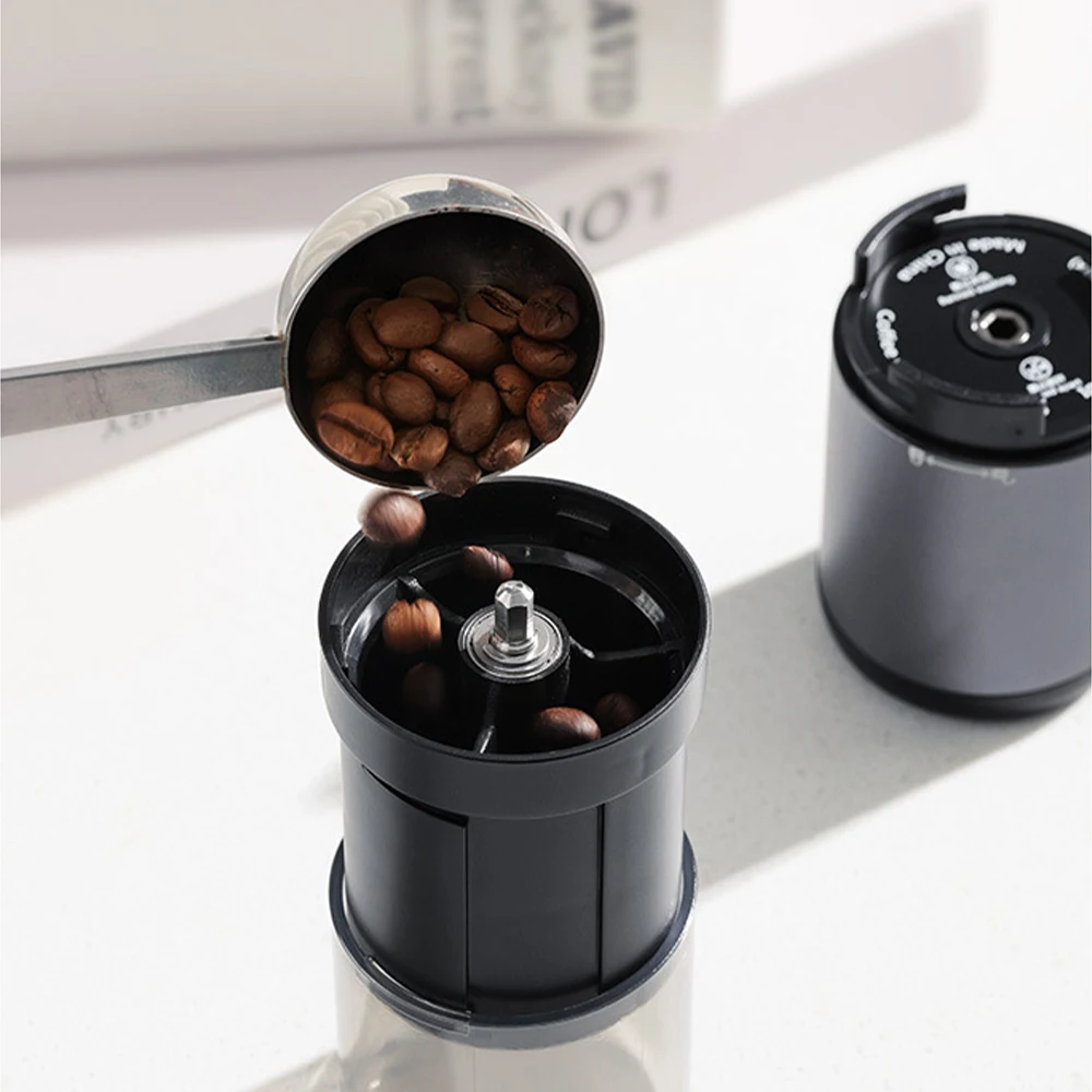 Mini Electric Coffee Grinder Portable Bean Grinder Coffee Mill Grinder Stainless Steel Grinding Core USB Charge Grinders 5