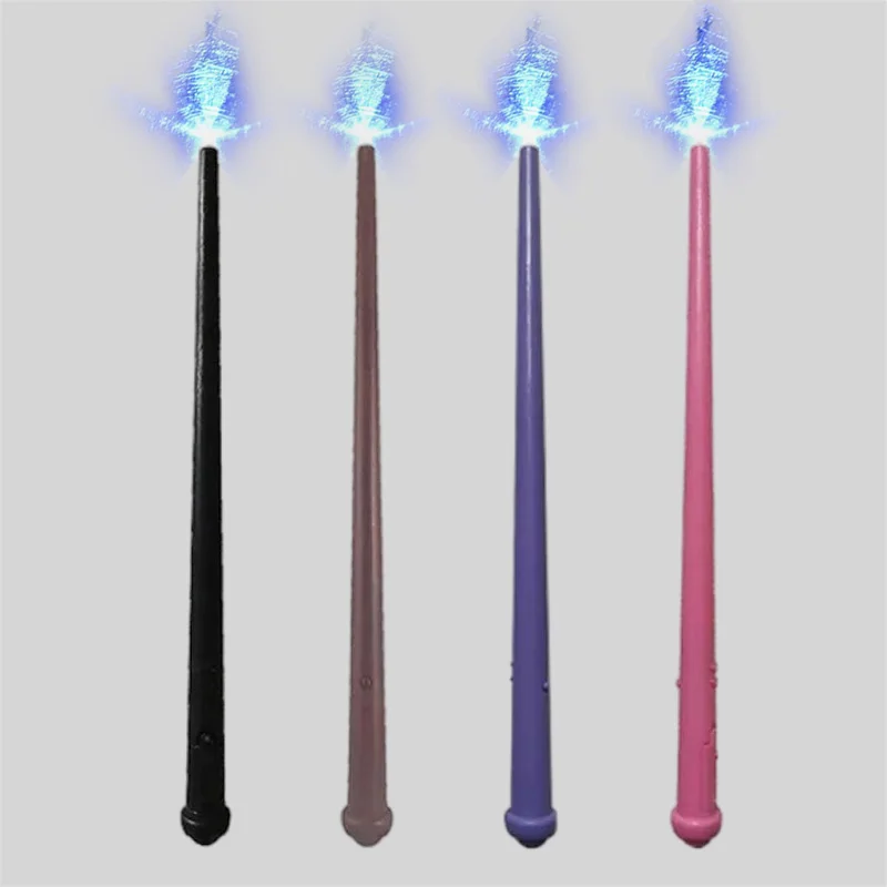 Magical Light-Up Wizard Wand with Hat for Kids - Halloween Pretend Play Toy