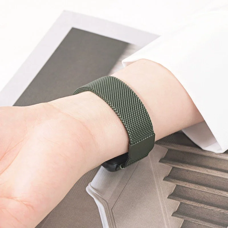 Magnetic Milanese Loop Metal Strap Bracelet