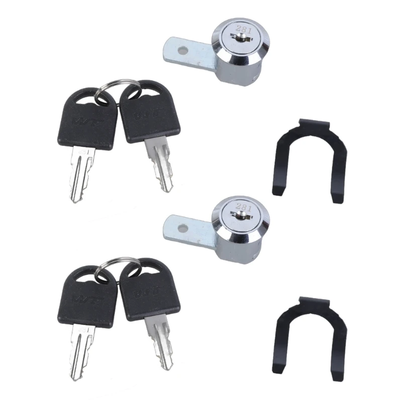 Upgrades File Cabinet Lock set Featuring Modern Designs Complete File Cabinet Lock Replacement Solution for Household M4YD