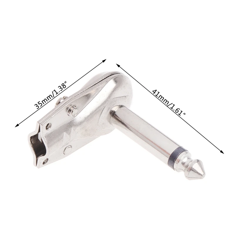 기타 포노 플러그 팬케이크 커넥터, 1/4 인치 6.35mm 모노 스피커, 10 개