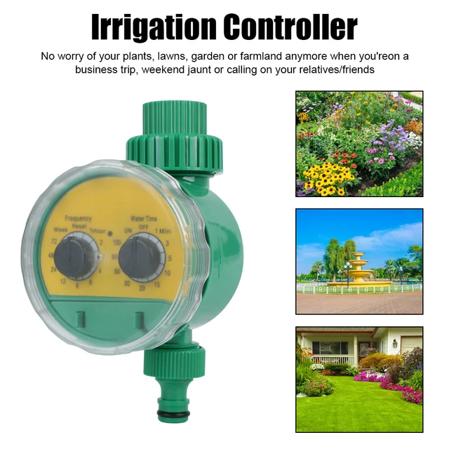 Timer Faucet Timed Irrigation Controller Battery powered Valve Watering Control Device Electronic Garden Tool Outdoor 3