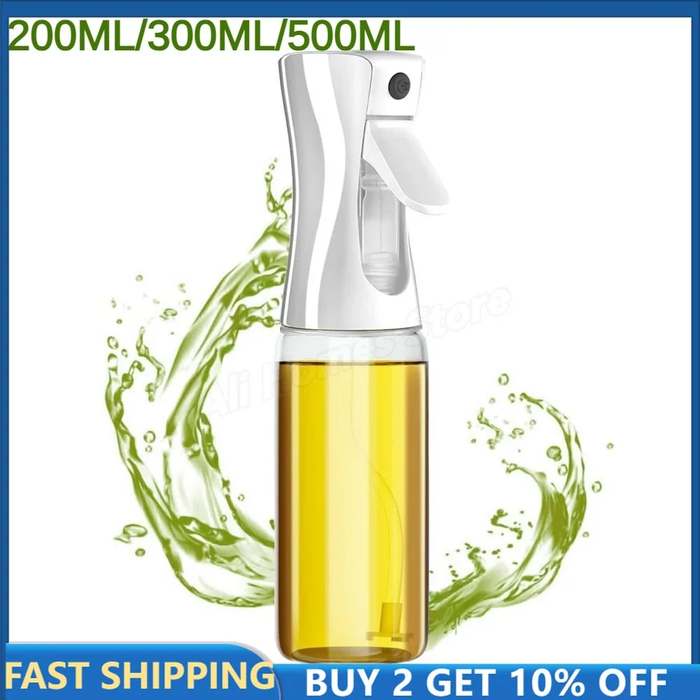 200/300/500ML Olive Oil Sprayer Bottle Kitchen Nebulizer Dispenser Spray Oil Sprayer Airfryer BBQ Cooking Oil Sprayer Diffuser