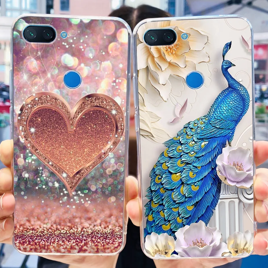 Cute Painted Clear Silicone Phone Case - Stylish Back Cover s Coque