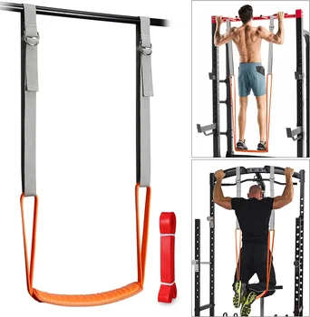 Pull Up Assistance Bands Set Resistance Strap for Pull Up Assist for Men Women Hanging Training Chin-up Workout Body Stretching 1
