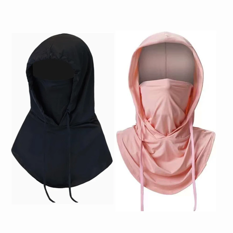 Enhanced Unisex Sun/UV Protection Breathable Balaclava Face Mask with Extended Neck Cover