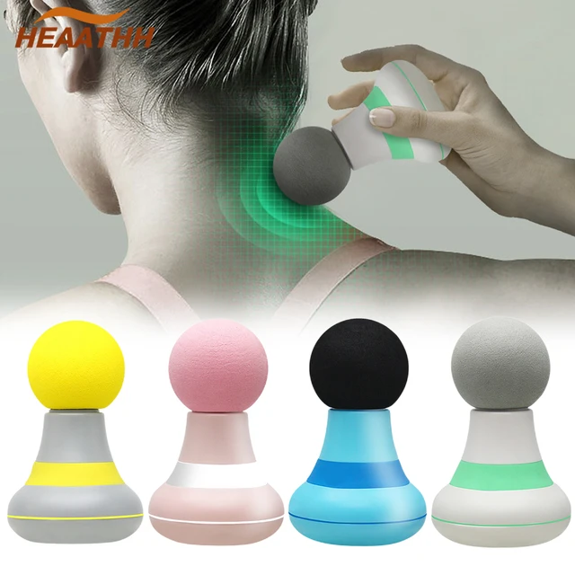 Mini Handheld Massage Gun Deep Tissue Electric Muscle Percussion Device Massage Machine for Travel Home Daily Relax