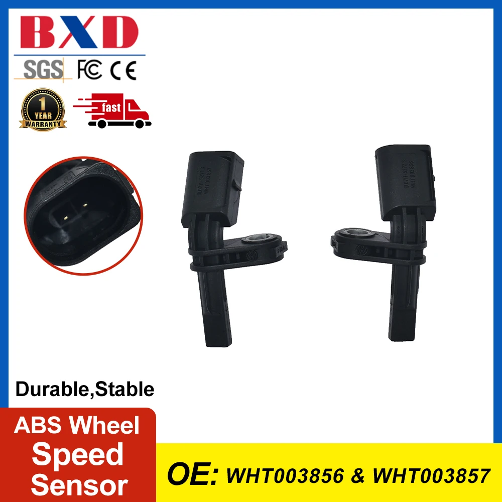 Abs Wheel Speed Sensor Wht003856 & Wht003857 For Vw Beetle Tiguan Golf Jetta Fox Eos Superb Yeti Octavia Car Accessories